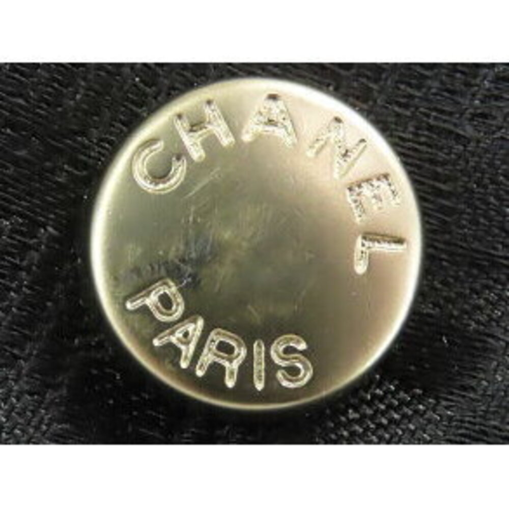 Chanel Travel Line Tote Bag Shoulder Black Nylon Leather - Picture 9 of 9